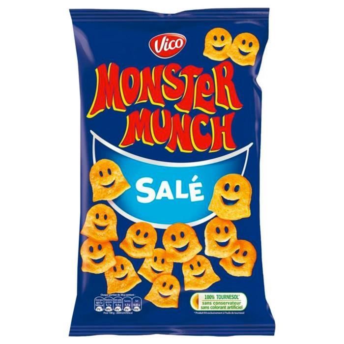 Monster Munch - Monster Munch Salé 80g (lot de 6)