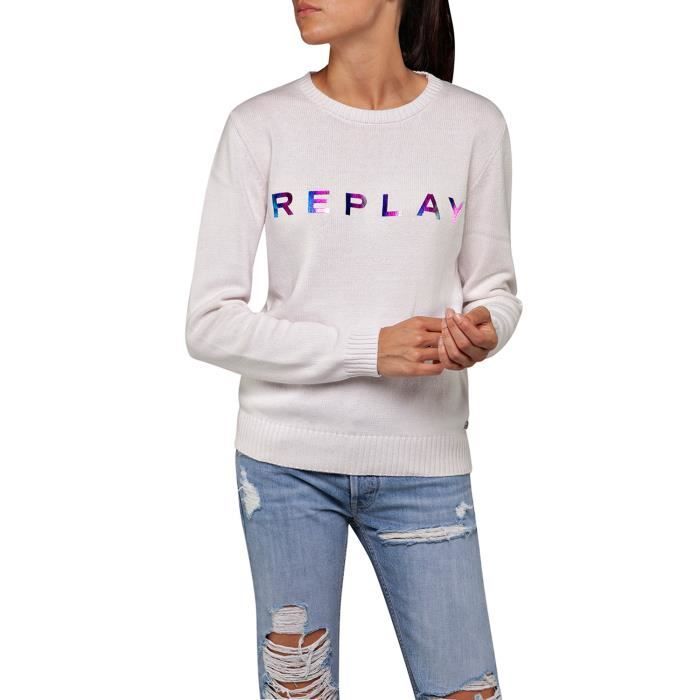 Replay Pull-Over Femme DK1310.000.G22458-011