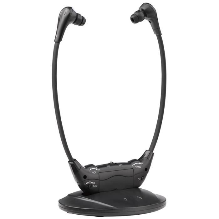 One For All HP1040 Casque Stéréo Rechargeable Stéthoscope Sans Fil