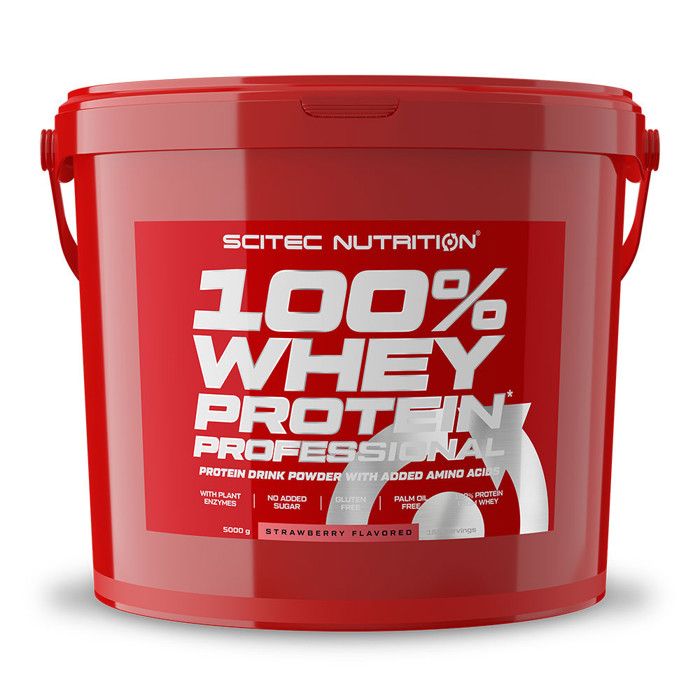 100% WHEY PROFESSIONAL (5kg) - Fraise aise