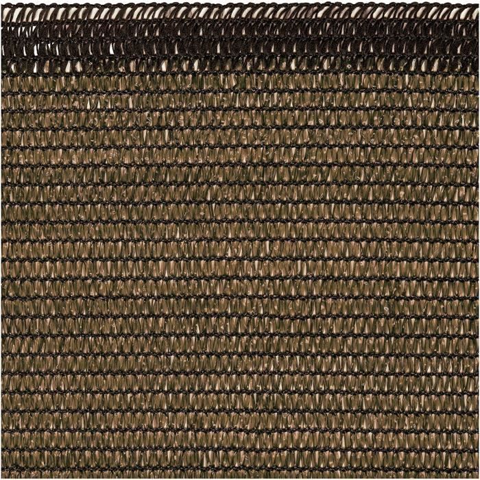 Tenax 1A150274 Soleado Corten Filet Brise Vue Occultant Marron 5000 x 0,1 x 150 cm