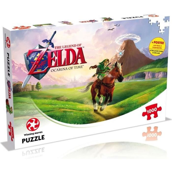 ZELDA Puzzle Ocarina Of Time 1000 pièces