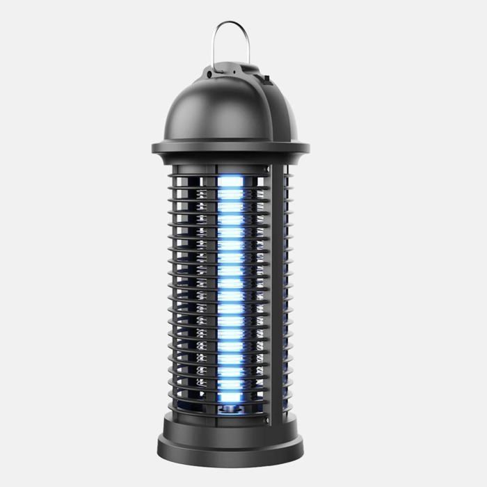 Lampe Anti-moustique Mozzguard USB Rechargeable - 5W, 350m², UV + Chaleur, Silencieuse, IPX6, Pour Intérieur/extérieur