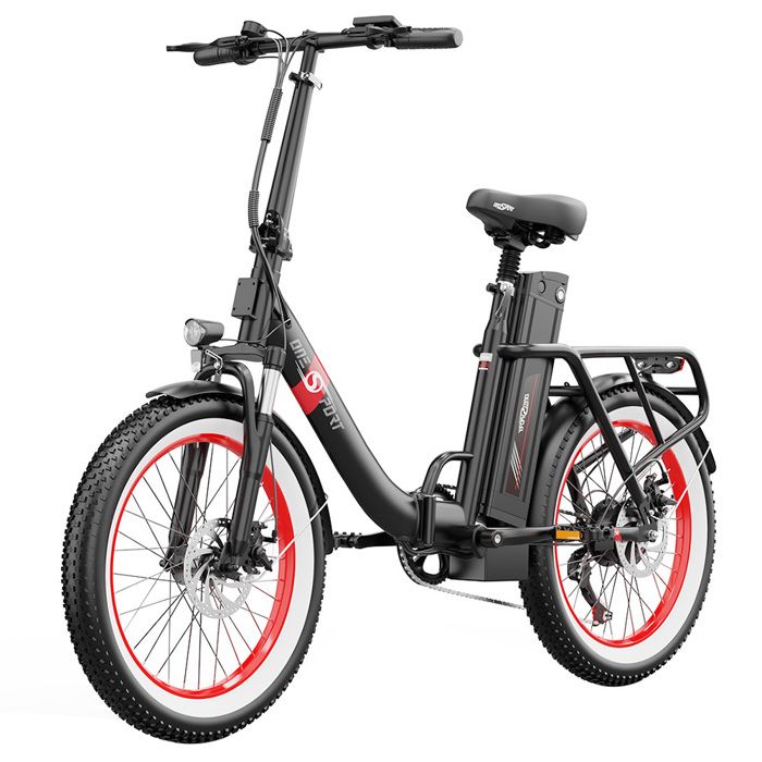 Vélo Électrique ONESPORT OT16-2 - Moteur 250 W - Batterie 48 V 15,6 Ah - Pneus 20 x 3,0\