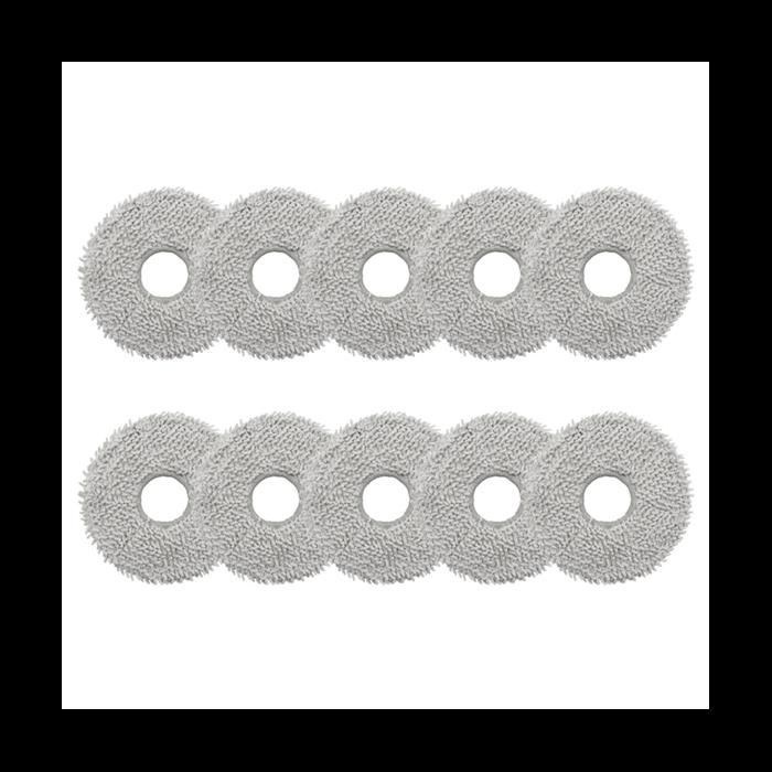 Lot De 10 Chiffons Lavables Pour Roomba 205 DustCompactor - Microfibre, Nettoyage Efficace, Facile à Installer - Rechange Aspirateur Robot