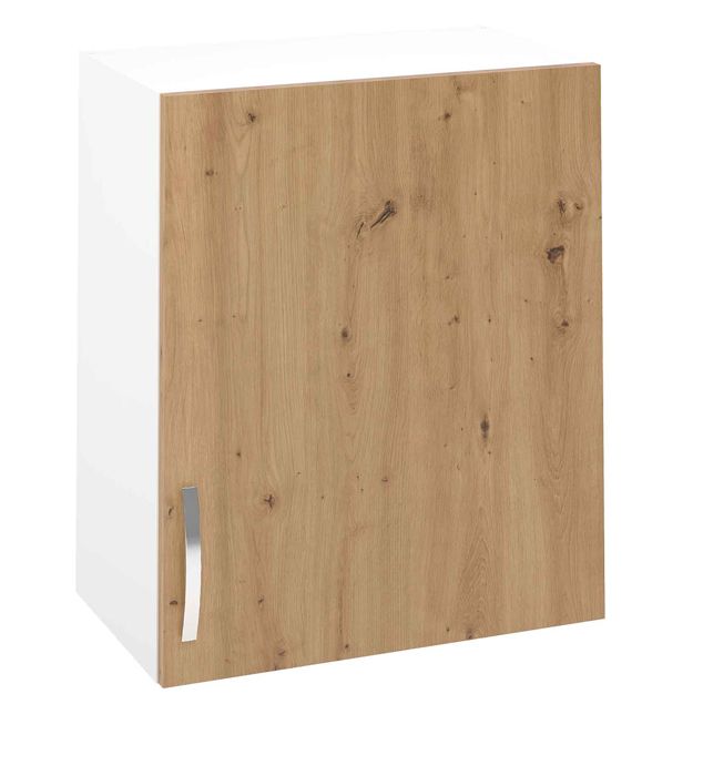 Meuble haut de cuisine avec 1 porte coloris Chêne Albar - Hauteur 70 x Longueur 60 x profondeur 35 cm Meuble haut de cuisine avec 1 porte coloris Chêne Albar - Hauteur 70 x Longueur 60 x profondeur 35 cm