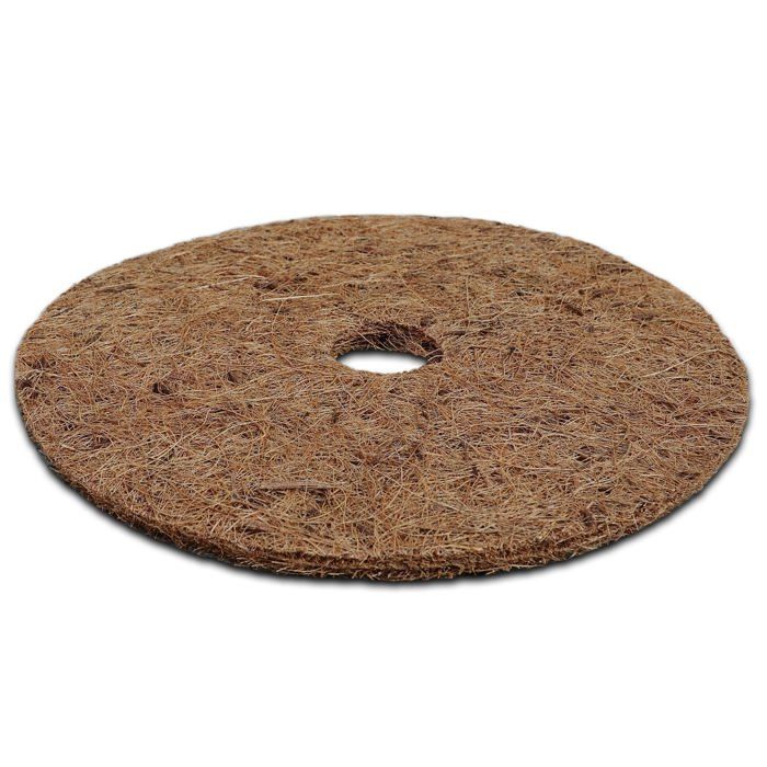 10 Disques Paillage Laine Mouton La Cordeline - Ø30cm - 600g/m² - Protection Plantes Froid Et Gel - Fabriqué France