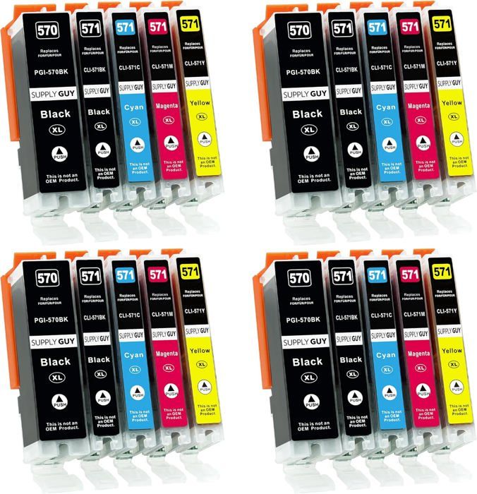 5 XL Ink Cartridges For Canon PIXMA MG5700 MG6800 TS5053 5 XL Ink - Foto 13