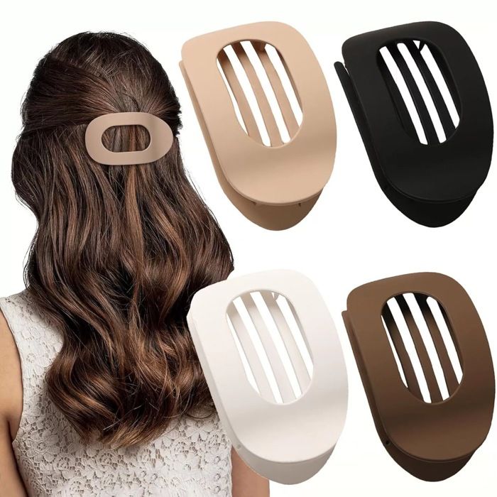 Lot 8 Peignes Latéraux Mat Pour Femmes – Fixation Franges, Cheveux Fins, Accessoire Élégant Événement
