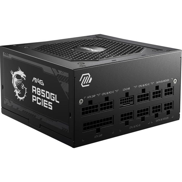 COZY BLOC DALIMENTATION INTERNE MAG A850GL Alim 80+ Gold Modulaire ATX 3.0 PCIe 5.0 FDB