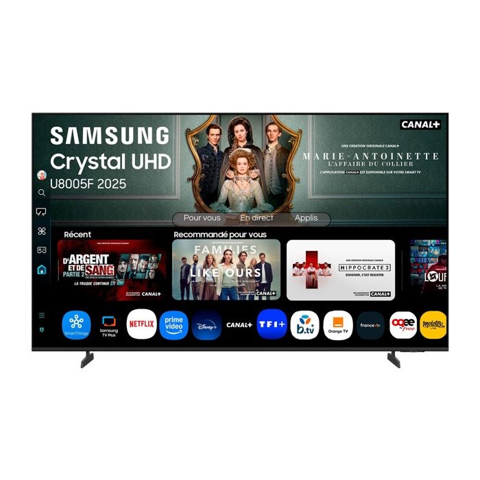 TV LED TU65U8005F 4K AI SmartTV 2025 - vue 8