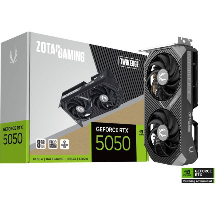 Carte Graphique Zotac GAMING GeForce RTX 5050 Twin Edge – 8 Go GDDR6, PCIe 5.0 - vue 6
