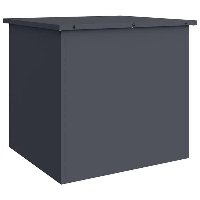 Boîte de rangement extérieure vidaxl 55x505x50 cm Acier Résistant à leau Vérin à gaz - vue 3