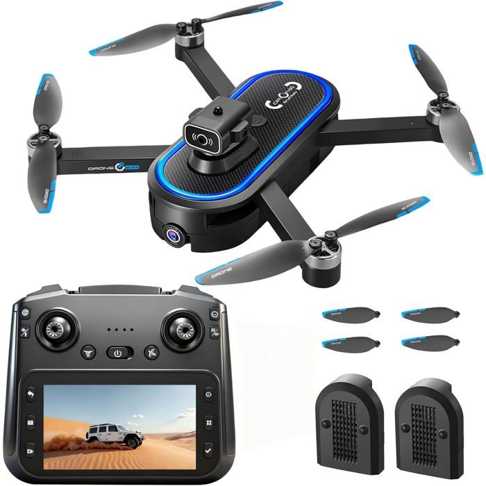 Drone K12 Max - Évitement d'obstacles à 360°, positionnement par flux optique, mode sans tête Drone K12 Max - Évitement d'obstacles à 360°, positionnement par flux optique, mode sans tête