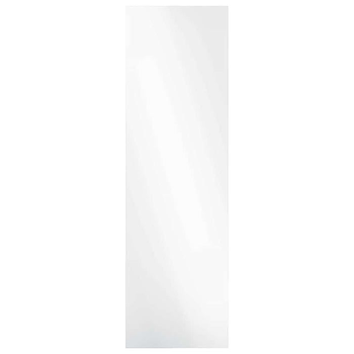 Miroir mural en verre trempé - vidaXL - 30x100 cm - Sans cadre - Verre trempé - Usage intérieur - Design moderne