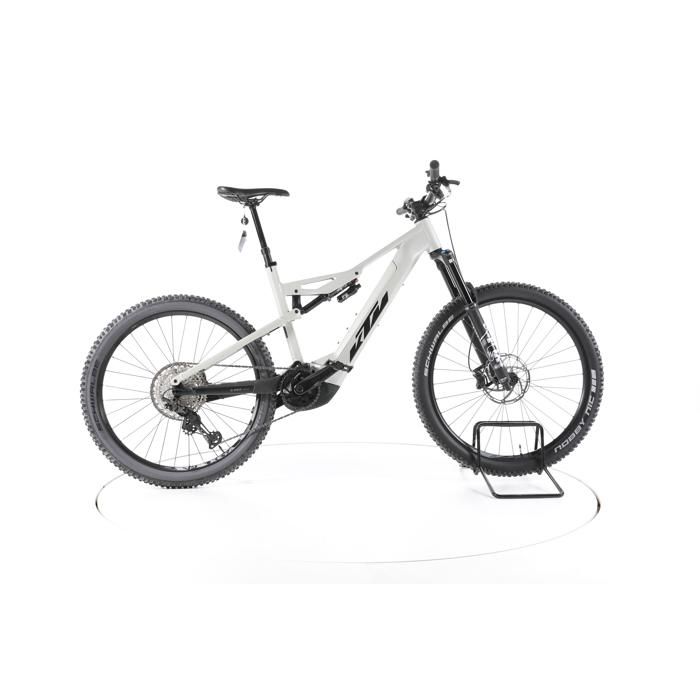 Vélo électrique - KTM Macina Kapoho 7972 - blanc - VTT électrique tout suspendu - Bosch 750 Wh Reconditionné - Ktm