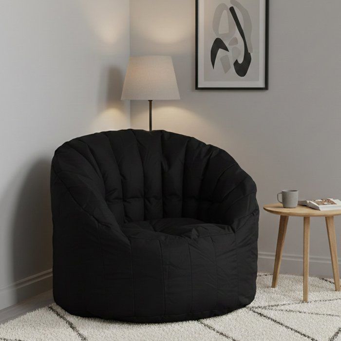 Fauteuil Allos Talamo Italia en Tissu Noir Fauteuil Allos Talamo Italia en Tissu Noir