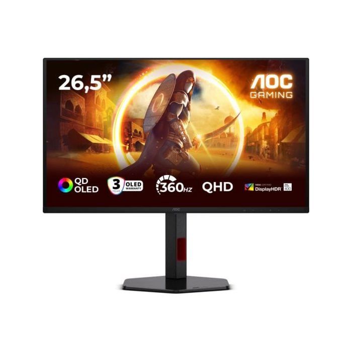 Monitor AOC G4 Q27G4SDR 26.5 Quad HD 360 Hz QD-OLED 0 03 ms HDR400