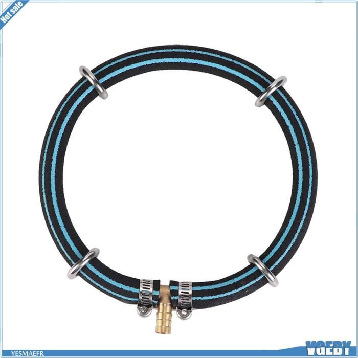 VGEBY Anneau dair daquarium VGEBY Anneau de diffuseur dair Aquarium Round Air Bubble Diffuseur Cercle unique diamètre 25 cm