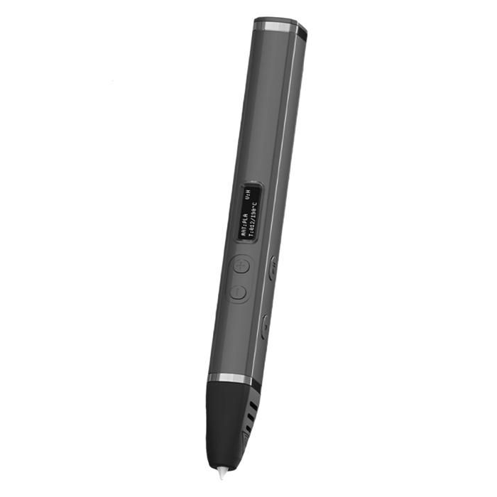 Stylo dimpression 3D professionnel avec écran OLED3 vitessespour artistes et bricoleurscompatible PLA/ABS/PETGalimentation USB