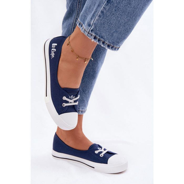 Lee Cooper Baskets Femme Lee Cooper Bleu