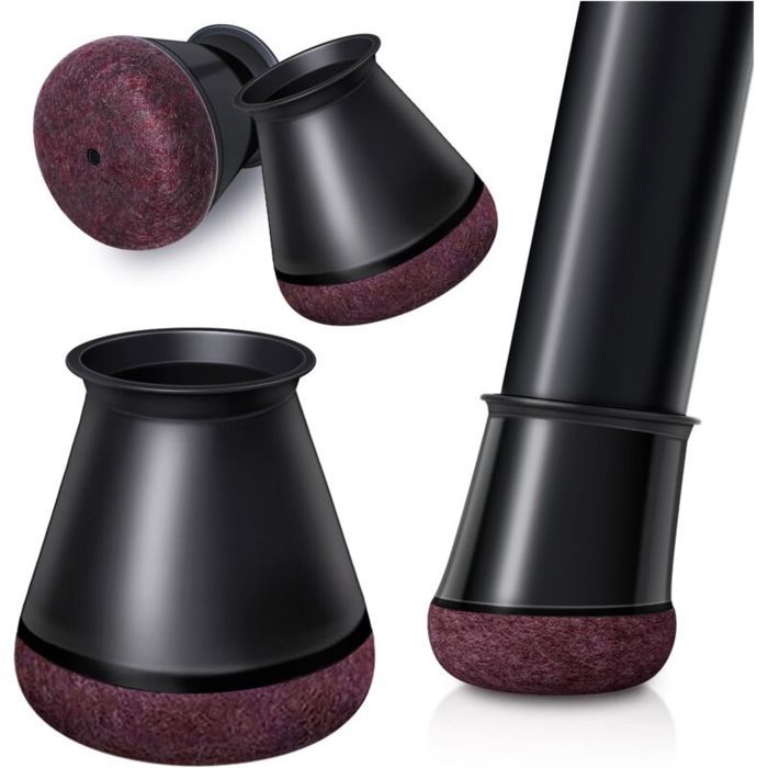 24pcs Protection Pied de Chaise - Patins en feutre renforcés Antidérapant et réutilisable - Chaises de cuisine et salle à manger 24pcs Protection Pied de Chaise - Patins en feutre renforcés Antidérapant et réutilisable - Chaises de cuisine et salle à manger