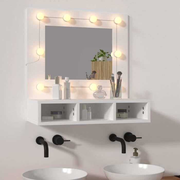 Armoire De Toilette Miroir Coiffeuse Miroir Lumineux Armoire Murale