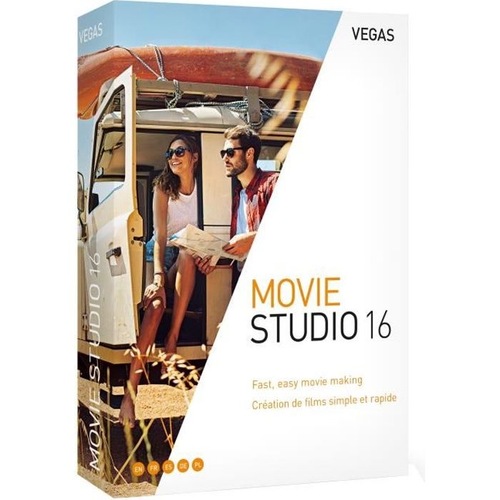 Logiciel Sony Vegas Movie Studio 8.0 - Version Française Pour Windows Vista - Très Bon état