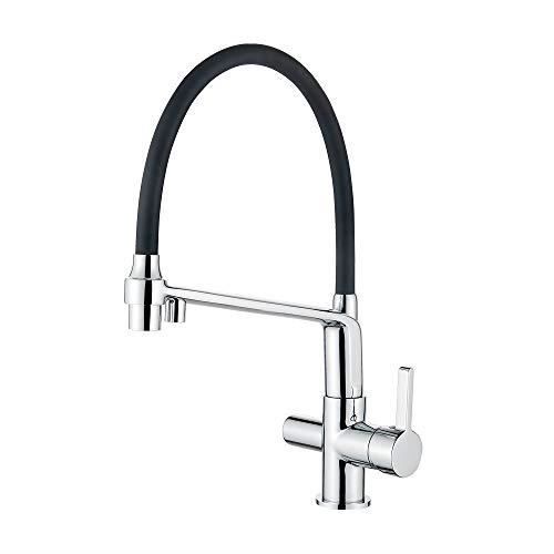 IBERGRIF M221272, de Cuisine avec Bec Flexible, Mitigeur d
