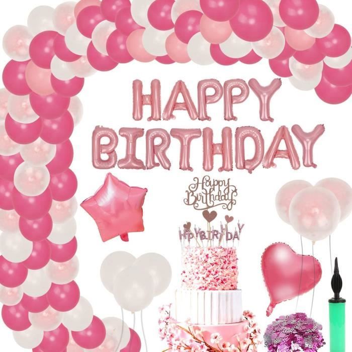 Decoration Anniversaire Fille Deco Deco Anniversaire Fille Kit Avec Banniere Happy Birthday Ballons Rose Et Blanc Pour Deco A 590 Cdiscount Maison Decoration Anniversaire Fille Deco Deco Anniversaire Fille Kit Avec Banniere Happy Birthday Ballons Rose Et Blanc Pour Deco A 590 Cdiscount Maison