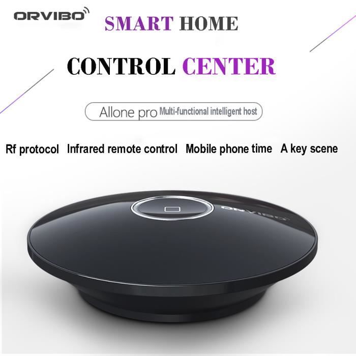 WiFi Smart Home hub Box contr/ôleur intelligent Orvibo Allone Pro IR RF tout dans une automatisation t/él/écommande domotique Compatible pour Apple Smartphone Android