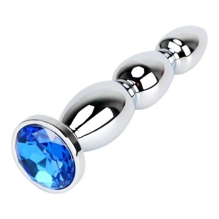 Bleu - Plug Anal En Mtal Pour Hommes Et Femmes, Bijoux De Grande Taille,  Massage De La Prostate, Perles Anal - Cdiscount Boutique Erotique