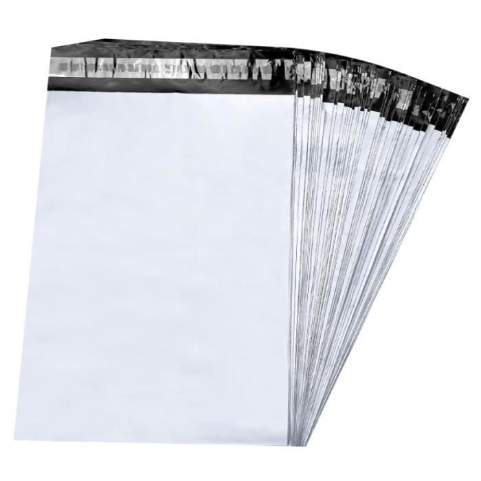 120 Pochettes D'Expédition Chiluxendo - Taille S/M/L Mixte, Autoadhésives Pour Vêtements Et Colis