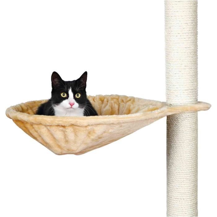 Tapis Griffoir Pour Chat En Corde De Coton - Avec Jouets Intégrés - Stimulation Mentale, Anti-ennui - Lavable