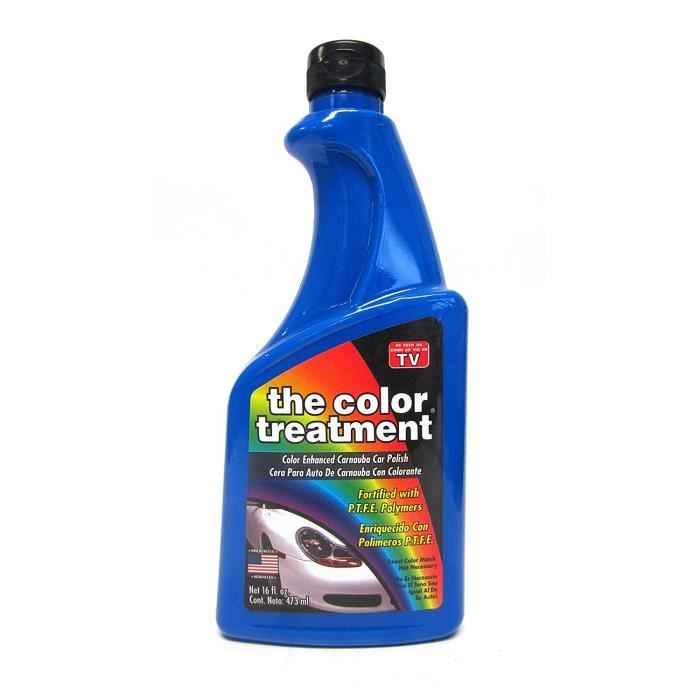 The Color Treatment Cire De Voiture Amelioree De Couleur Bleue