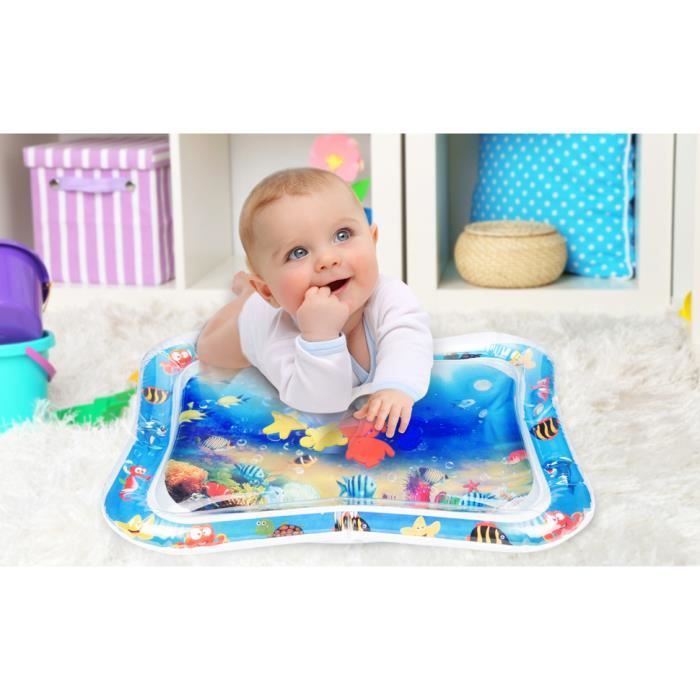 100 * 100cm Tapis D'eau Gonflablede Bébé,Tapis de Jeu en PVC