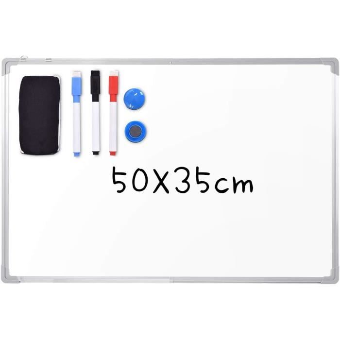 Tableau blanc magnétique à relier