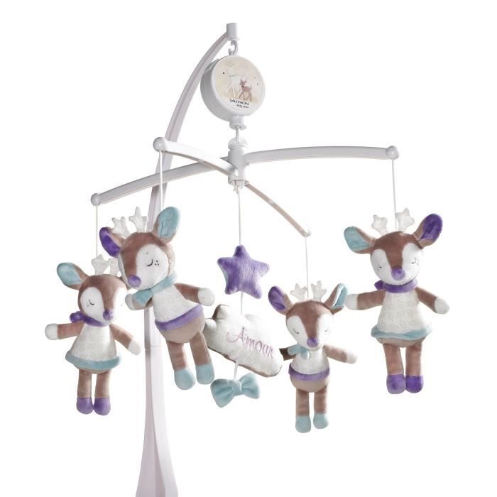 Sauthon Baby Deco Mobile Musical Noisette Cdiscount Puericulture Eveil Bebe