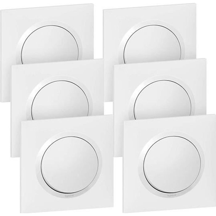Legrand DOOXIE 95019 Presa Per Cavo IP44 Bianca: Consente Il Collegamento Di Dispositivi Senza Spina, Adatta Per Interni E Esterni Umidi. Facile Da Installare Per Cavi Da 5 A 12 Mm.
