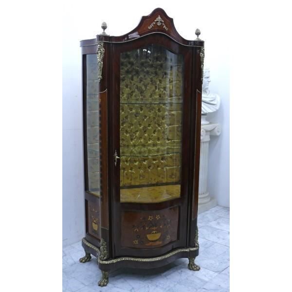Vitrine/armoire baroque de style Zopf pour Vitrine En vente sur