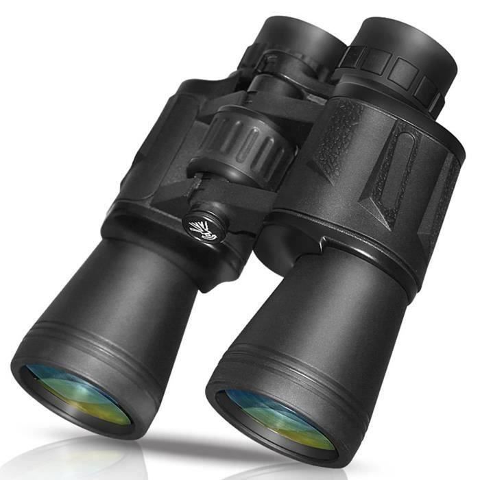 Jumelles 20x50 HD Prisme Porro | Étui Compact étanche - Pour Observation Oiseaux, Voyage, Astronomie - 13
