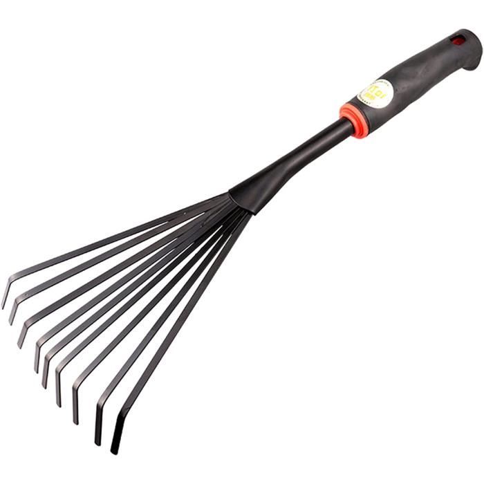 Râteau Enfant Détachable – Manche En Bois – Outil De Jardinage Solide Pour Petits Jardiniers – Vert - 9