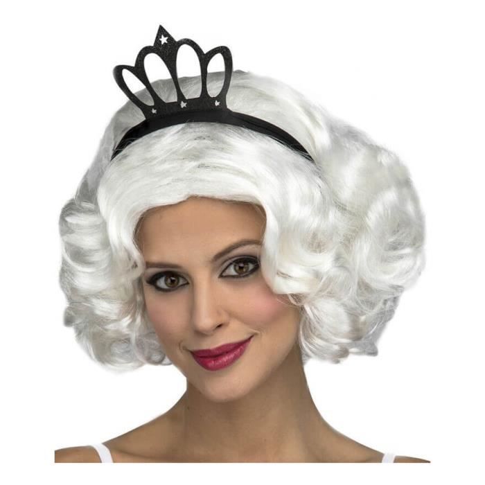 perruque reine blanche