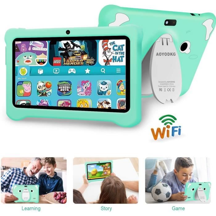 32GB ROM Tablette Tactile Enfant 7 Pouces Android 10 Tablettes con 2GB RAM Tablette pour enfants avec wifi 