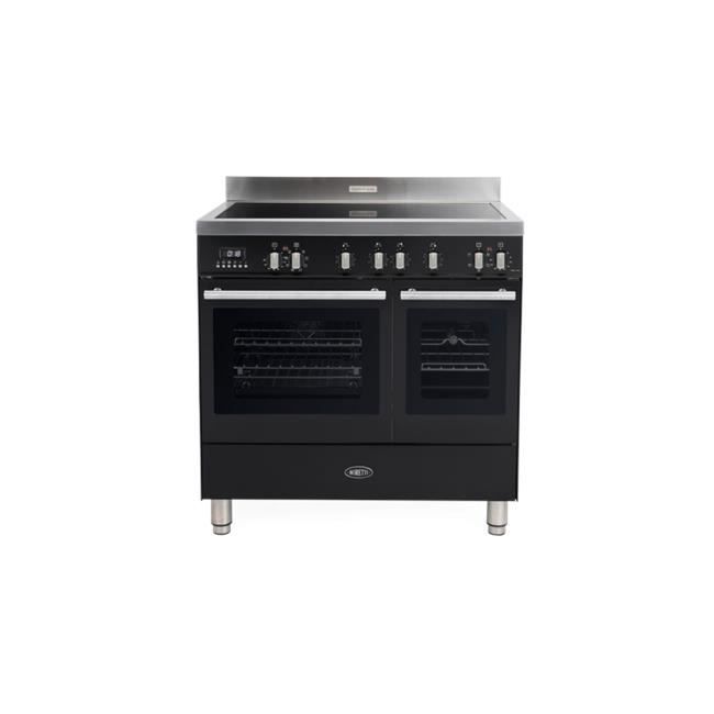 Barbecue Charbroiler Lisa Canalina - Cuisinière à Brochettes Rôtisserie Inox 100 Cm - Design Milano