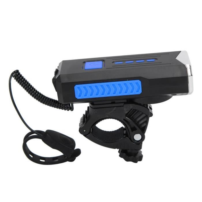 Phare Vélo Avant USB Rechargeable - 3 Modes (fort/faible/strobe) - Montage Rapide Sans Outil 20-40 Mm