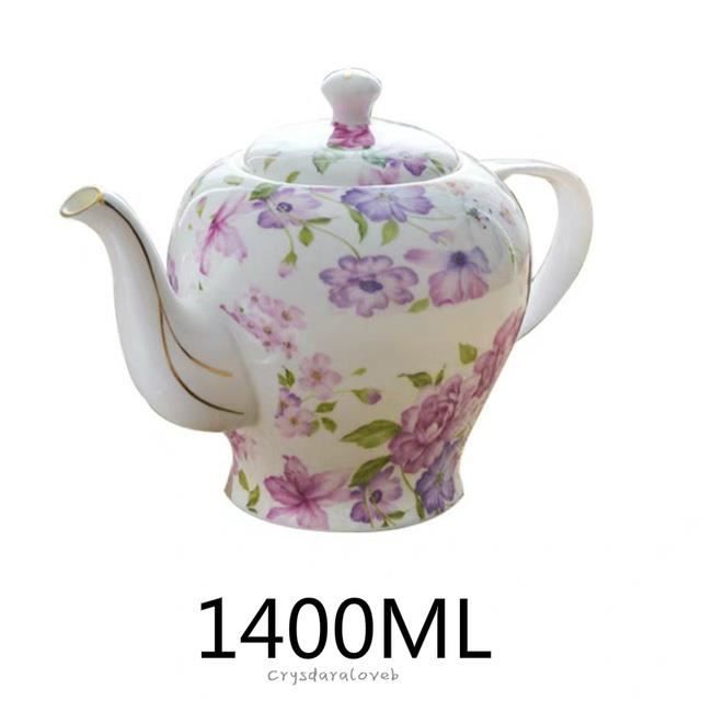 Théière , Tisanière Décor Romantique