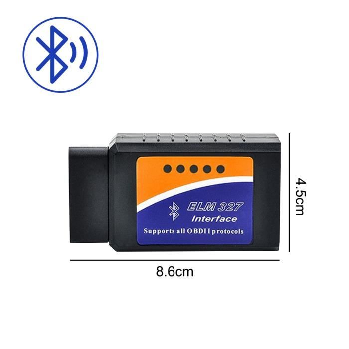 Lecteur Code OBD2 Sans Fil ILC - Scanner Voiture WiFi Pour IOS, Android, Windows - 3000 Codes & Diagnostics Moteur
