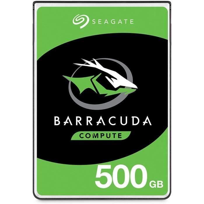 Disque Dur Interne Seagate Momentus 500Go – Modèle ST9500325ASG – Format 2,5″ – Occasion Reconditionné