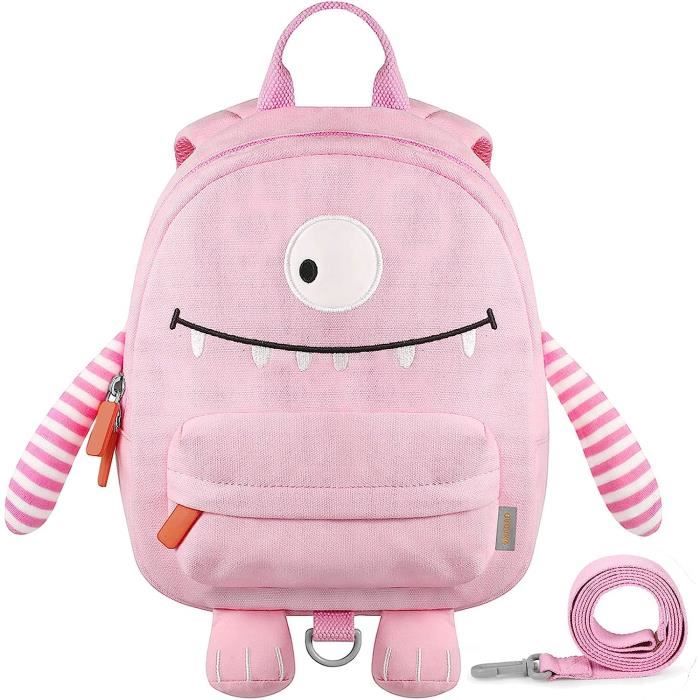 Sac à Dos Enfant GAGAKU - Petit Cartable Fille 2-6 Ans Avec Poches Et Motif Mignon